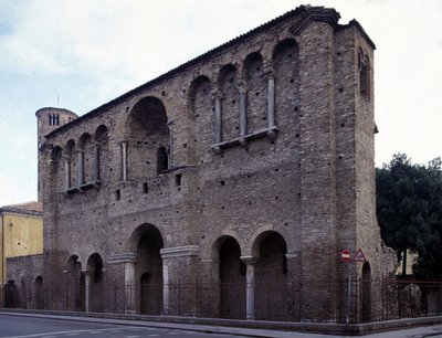 Kejser Theodorik den Stores palads (455 - 526) i Ravenna. af Roman