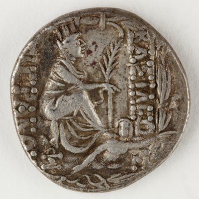 Tigranes II af Armenien, bagside, 83-69 f.Kr. (sølv) af Roman