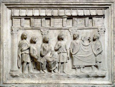 Tissue shop i Augustan-perioden af Roman