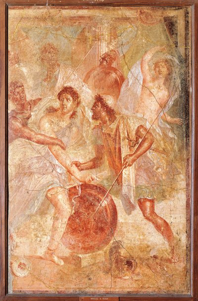 Ulysses og Diomedes genkender Achilleus forklædt som den kvindelige Pyrrha blandt Lycomedes