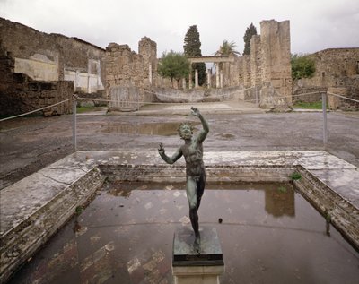 Udsigt over Casa del Fauno (Faunens Hus) af Roman