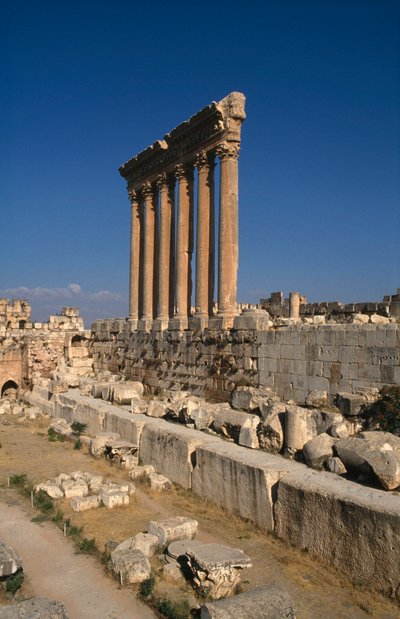 Jupiters tempel, højkejsertid (27 f.Kr.-395 e.Kr.) af Roman Imperial Period