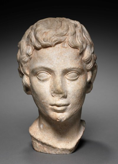 Leder af en ungdom, 100-1 f.Kr af Roman Period Egyptian