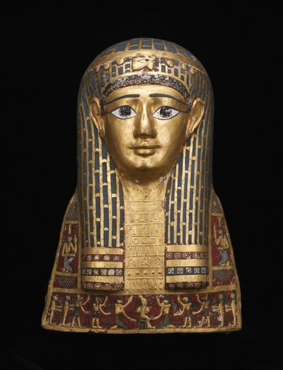 Mumie hoveddæksel, 1. århundrede f.Kr af Roman Period Egyptian