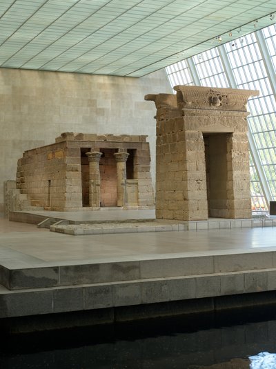 Dendur-templet, ca.10 f.Kr. (aeolisk sandsten) af Roman Period Egyptian