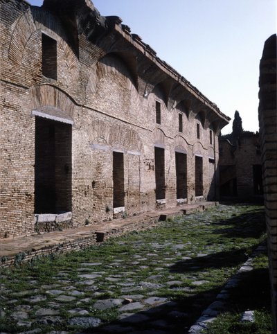 Ancient Ostia: House of Diana (House of Diana), i "Insula" ved Via dei Balconi. af Roman Roman