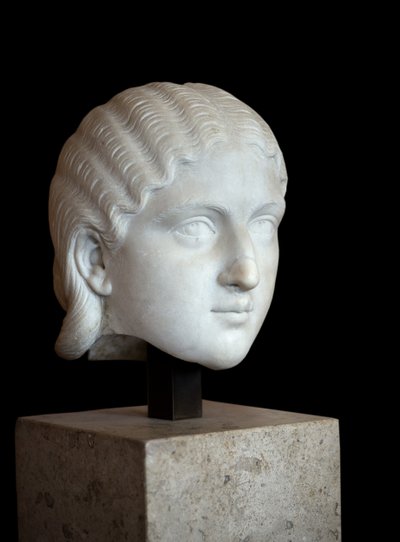 Art Rome Leder af kejserinde Barbia Orbiana (3. århundrede), Marmor af Roman Roman