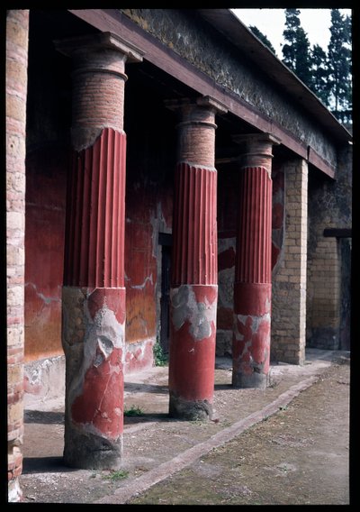 Atrium af Casa sannitica, 5. århundrede f.Kr.-1. århundrede e.Kr af Roman Roman