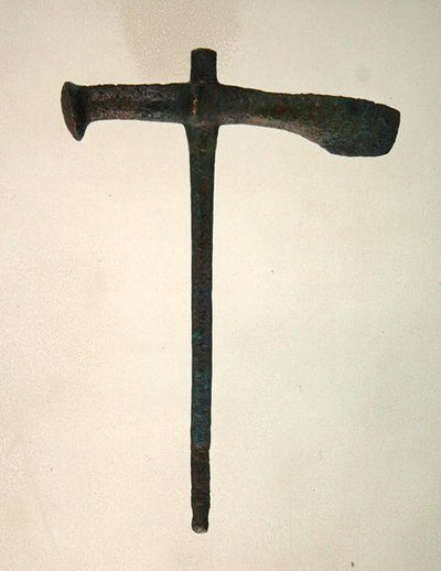 Økse, fundet hos Bebra (kobber) af Roman Roman