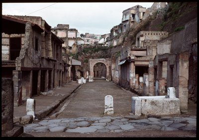 Decumanus maximus og forum, 5. århundrede f.Kr.-1. århundrede e.Kr af Roman Roman