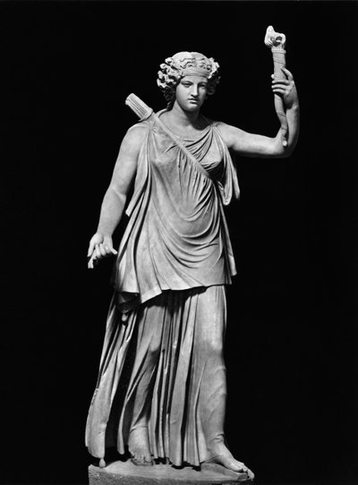 Diana Lucifera (marmor) (s/h foto) af Roman Roman