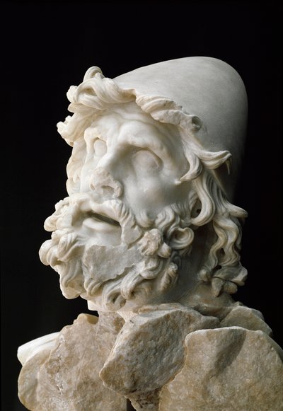 Polyfem blind: Head of Ulysses af Roman Roman