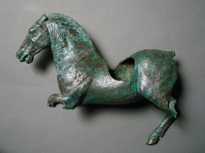 Romersk kunst: ""hest galopperende""" Bronzeskulptur fra Cerro al Calvario. af Roman Roman