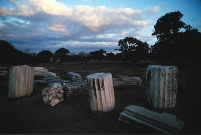 Ruiner fra Athenas tempel af Roman Roman