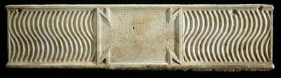 Sarkofag, sent 2.-3. århundrede e.Kr. (marmor) (se også 241411) af Roman Roman