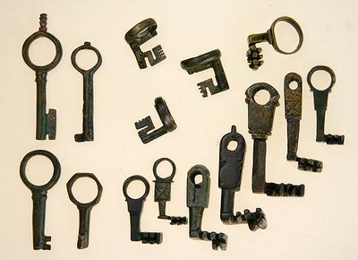 Valg af nøgler (bronze) af Roman Roman