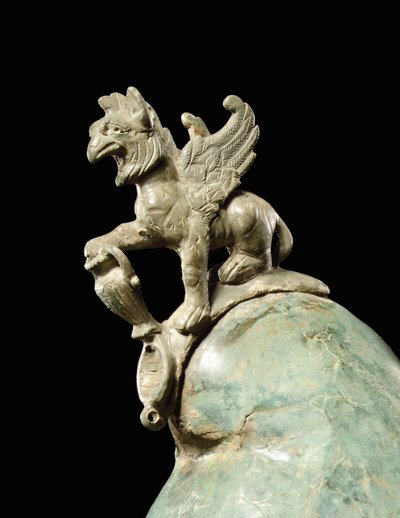 Crosby Garrett-hjelmen, sent i det 1.-2. århundrede e.Kr. (bronze) (se også 871729-34, 396159, 482018 & 413093-94) af Roman Roman