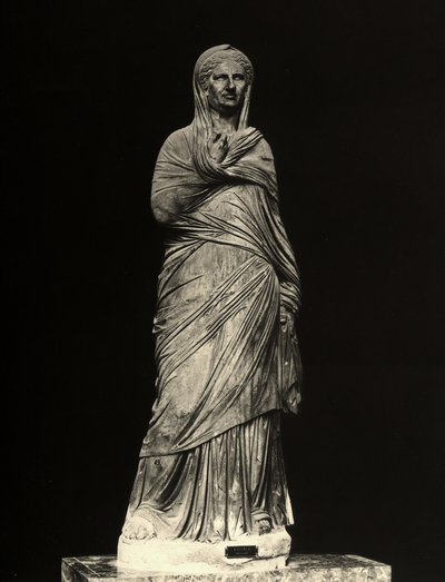 Viciria Arcate, kone til Balbus (marmor) af Roman Roman