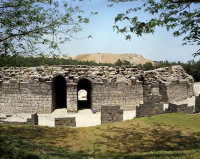 Udsigt over det romerske teater i Scytopolis, 2. århundrede f.Kr.-4. århundrede e.Kr af Roman Roman