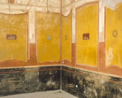 Vægmalerier af House of Vettii, Pompeji, Campania, romersk civilisation af Roman Roman