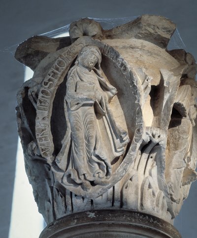 Korets hovedstad (skulptur af Romanesque