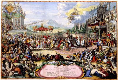 Allegori af kong John III Sobieski, 1675 af Romeyn de Hooghe