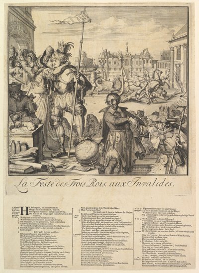 De tre kongers fest.n.d. af Romeyn de Hooghe