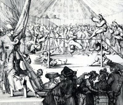 Løn, der falder, 1697 af Romeyn de Hooghe