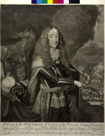 Prins af Oranien Wilhelm III af Romeyn de Hooghe
