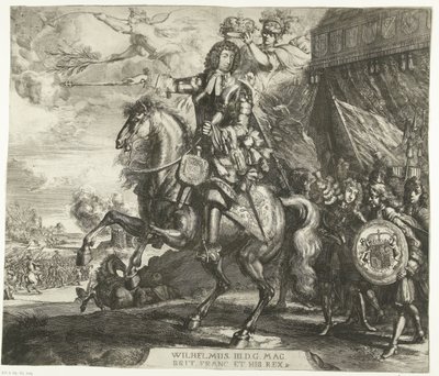 Ridesportræt af William III, Prins af Orange af Romeyn de Hooghe