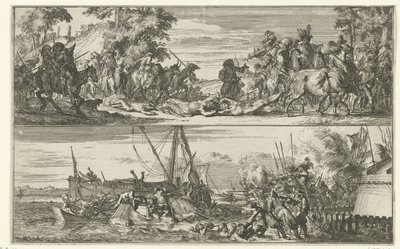 To skildringer af franske grusomheder, 1672 af Romeyn de Hooghe