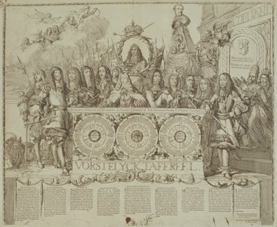 Vorstelyck Scene, ca. 1676 af Romeyn de Hooghe