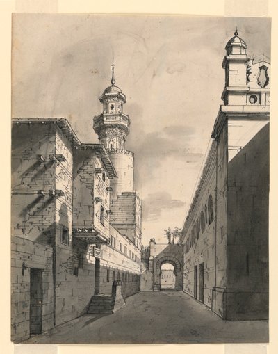 Scenedesign, Oriental Street af Romolo Achille Liverani