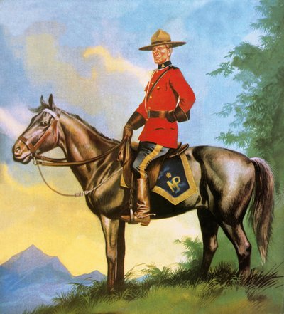 Canadian Mounty af Ron Embleton