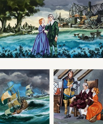 Illustrationer af eventyr af Ron Embleton