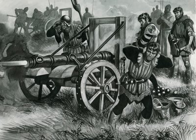 Affyrer en kanon af Ron Embleton