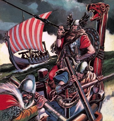 Leif Ericsson, vikingen, der grundlagde Amerika af Ron Embleton