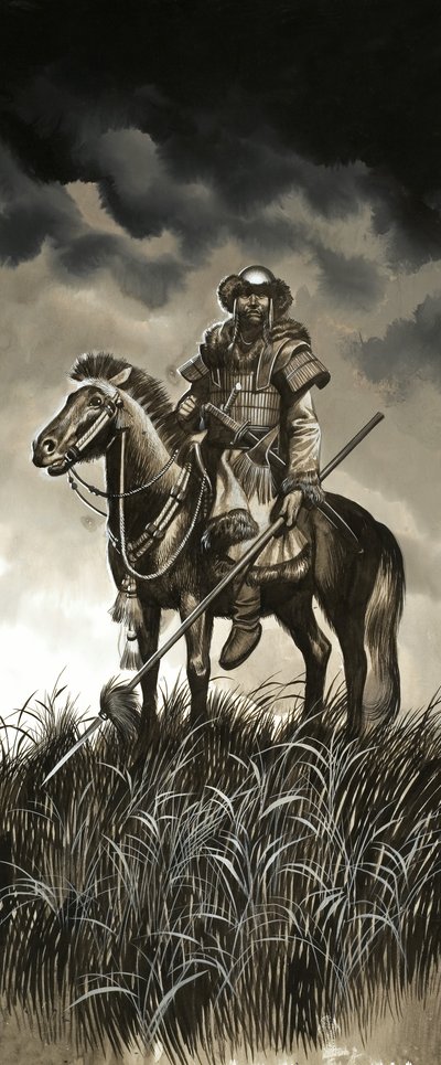 Mongolsk kriger af Ron Embleton