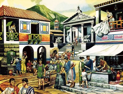 Pompei af Ron Embleton