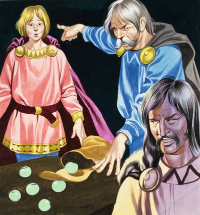 De magiske æbler af Ron Embleton