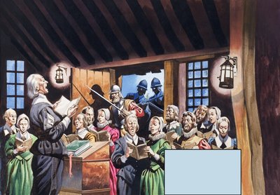 Pilgrimsfædrene af Ron Embleton