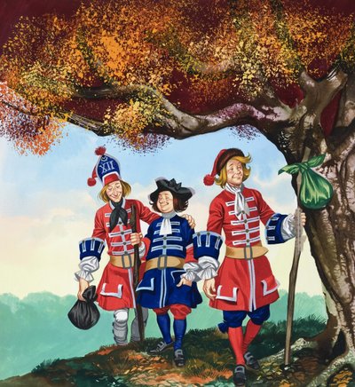 De tre soldater af Ron Embleton