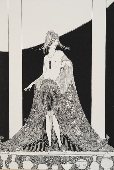 Illustration fra Rubáiyát af Omar Khayyam, 1920 af Ronald Balfour