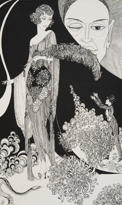 Illustration fra Rubáiyát af Omar Khayyam, 1920 af Ronald Balfour