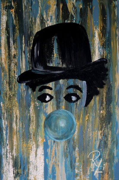 Charlie Chaplin - Ballon I af RosaLi