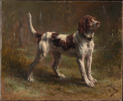En Limier Briquet Hound af Rosa Bonheur