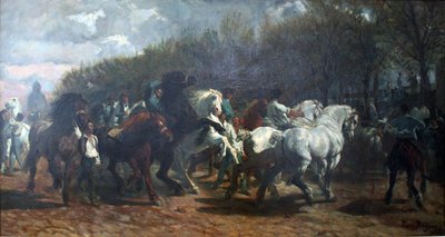 Hestemesse af Rosa Bonheur