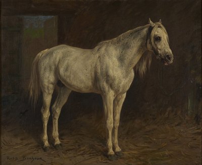 Hvid hest af Rosa Bonheur
