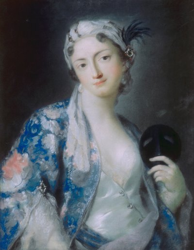 Portræt af Felicia Sartori af Rosalba Giovanna Carriera