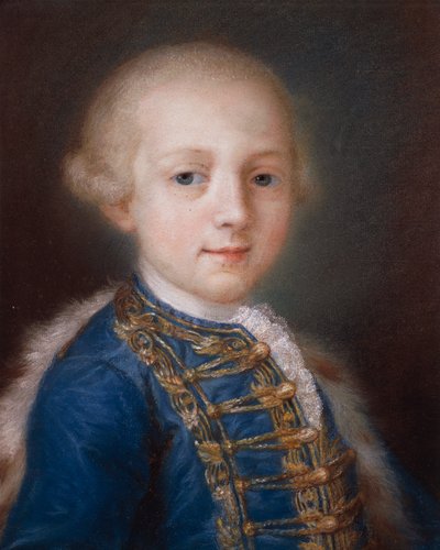 Portræt af ung dreng, af Rosalba Carriera (1673-1757) af Rosalba Giovanna Carriera